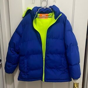Boys Fleece Lined Winter Coat Brand New